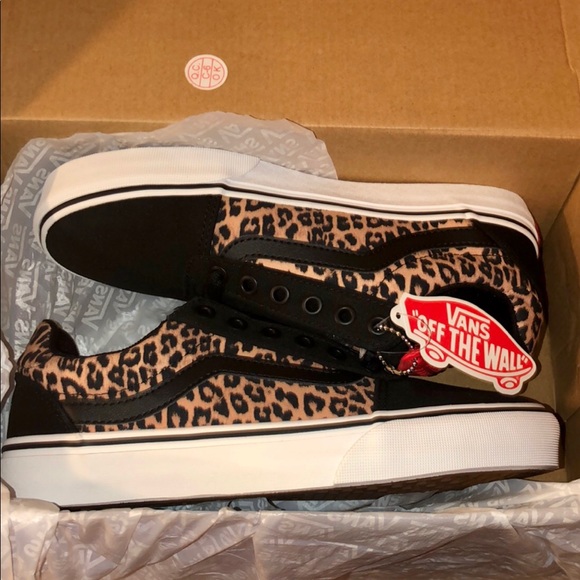vans ward dx women's skate shoes cheetah